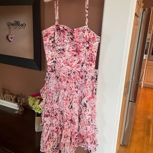 Floral WHBM ruffle dress